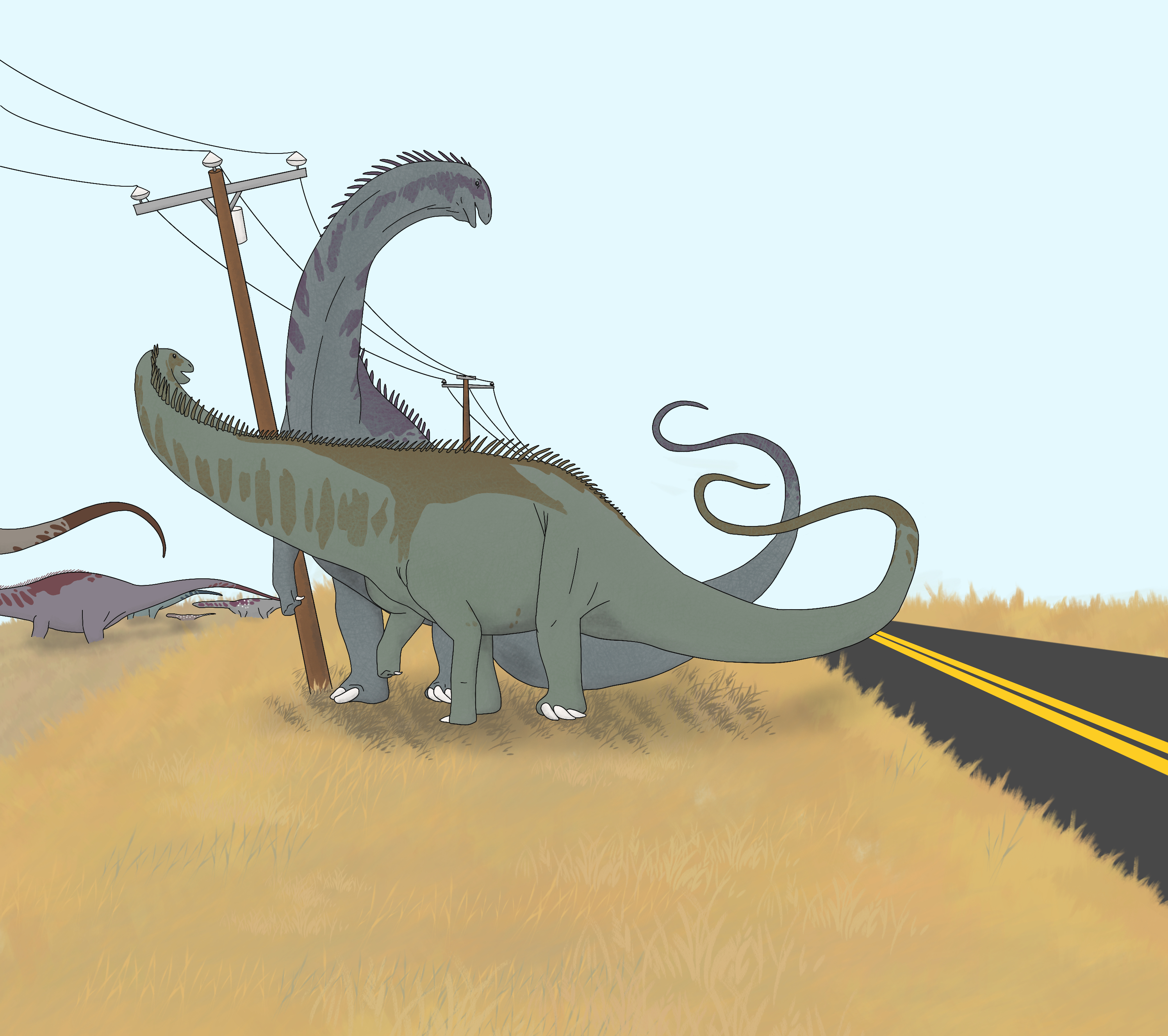 Obscure Dinosaur Profile #8: Diplodocus and a selection of sauropods