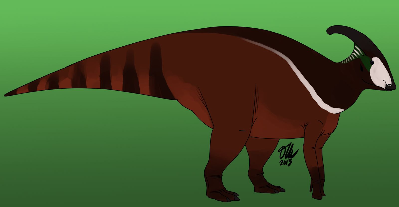 parasaurolophus