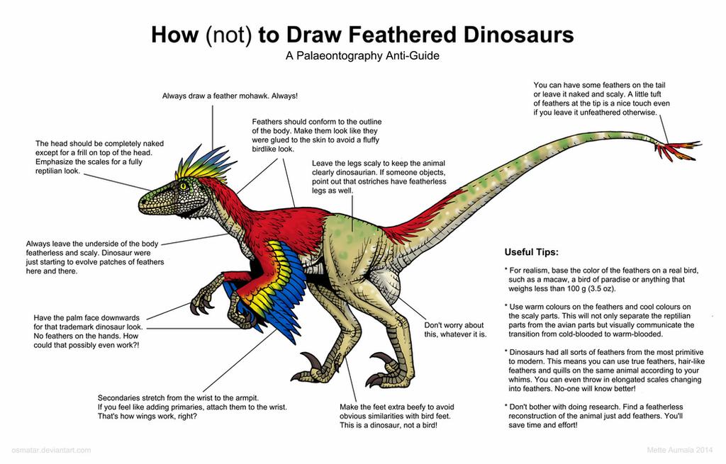 how not to draw dinosaurs